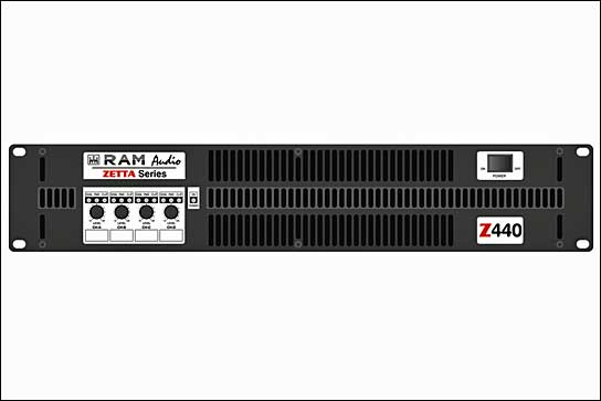 RAM Audio Zetta-Serie: Neue robuste Endstufen bei Adam Hall