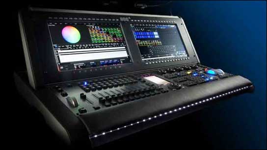 HOG 4 Lighting Console von High End Systems.