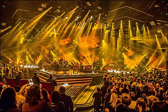 Viel Bewegung bei "The Voice of Germany"; Foto: Ralph Larmann