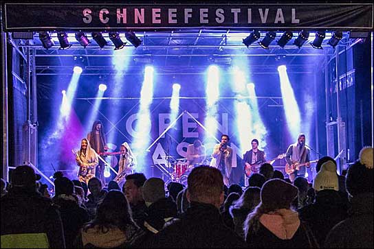 Erster Einsatz der neuen SD-8 von nuance: das Openair Schneefestival