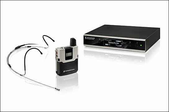 SpeechLine Digital Wireless von Sennheiser ist das weltweit erste digitale Drahtlosmikrofon, das speziell auf Sprachanwendungen zugeschnitten ist