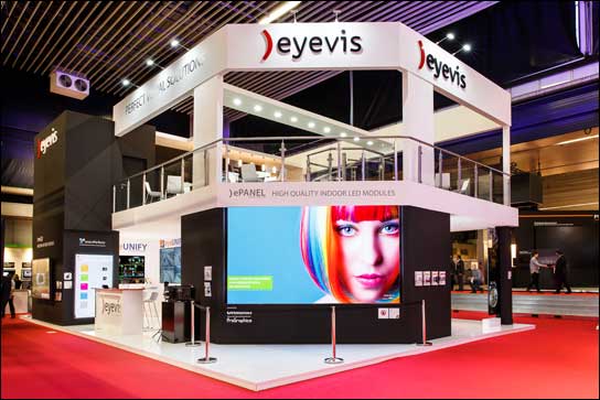 ePanel am eyevis-Stand