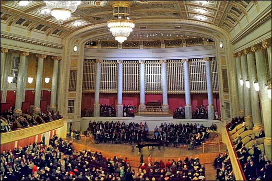 Der Große Saal im Wiener Konzerthaus jetzt mit Meyers CAL