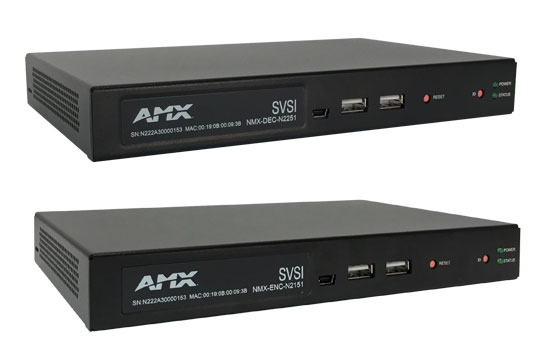 4K Ultra HD über Ethernet ohne sichtbare Einbußen: Die neuen SVSi-Encoder und -Decoder von AMX