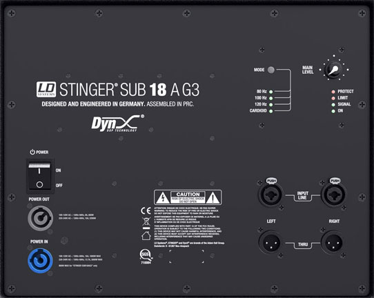 durchaus vielseitig: Der Stinger Subwoofer G3 von LD Systems