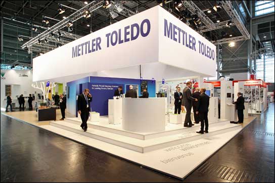 Klimaneutral: Der Stand von Mettler Toledo auf der Euroshop 2014