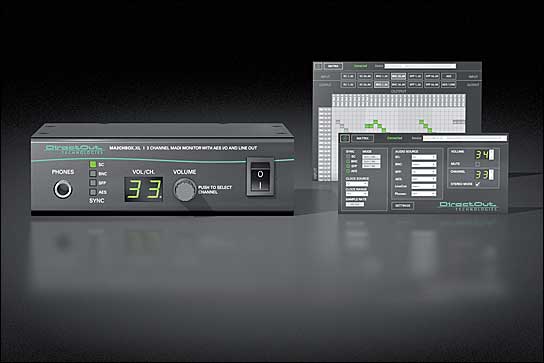 DirectOut Updates: Ob MADI Monitoring in hoher Klangqualität, Unterstützung sehr hoher Abtastraten oder verbesserte Pegelkontrolle