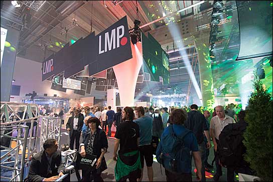 Party und mehr mit neuem Standkonzept: LMP auf der Prolight + Sound 2015