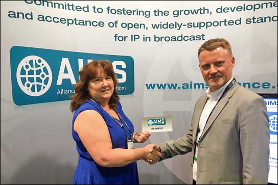 Broadcast Solutions ist der erste internationale System-Integrator in der  AIMS