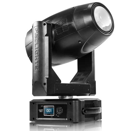 Prolights LUMA 700: Seine 270-Watt-LED liefert so viel wie ein konventioneller 700-Watt-Spot.