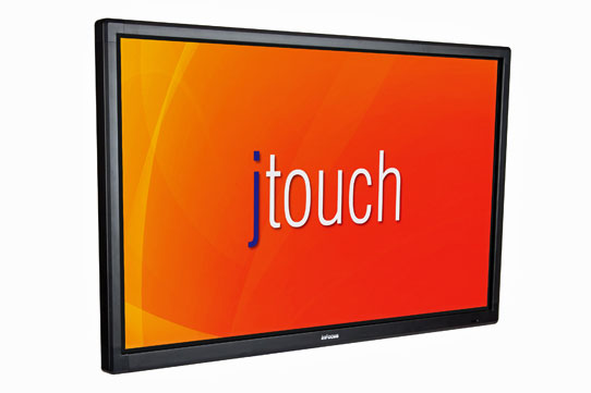 Mit kapazitivem Touch und 4K-Auflösung in 70“: Der JTouch IN7002WB von InFocus.