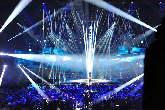 Viel Licht von ROBE: Eurovision Song Contest 2016 (Foto: Joan Lyman)