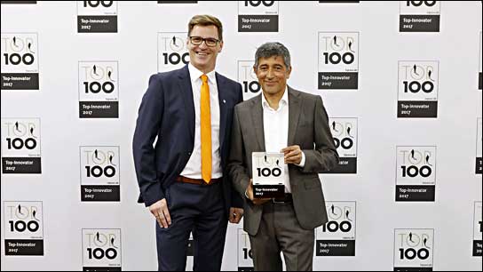 Top-Team Movecat: Andrew Abele mit Ranga Yogeshwar (Foto: KD Busch / compamedia)