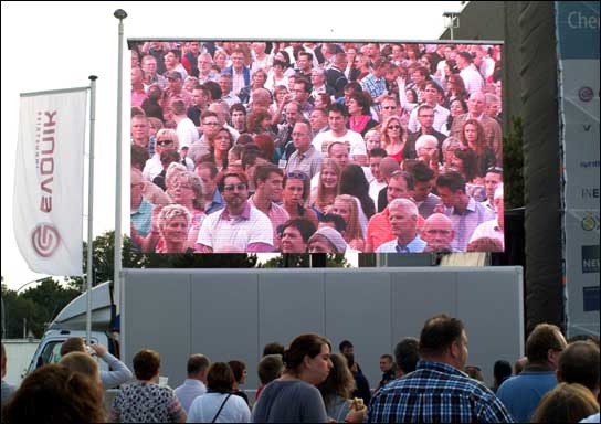 LED-Videowand-Truck von Rent Event Tec aus Mannheim