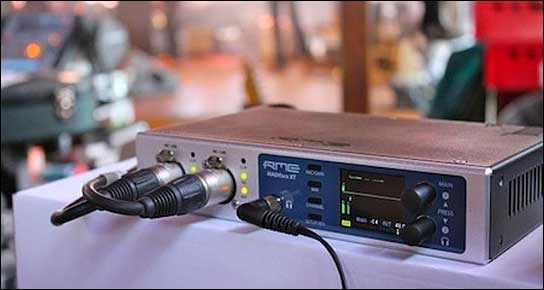 MADIface XT von RME beim Haldern Pop Festival 2014