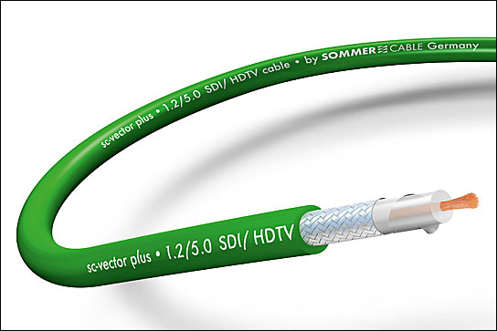 SC-VECTOR PLUS von SOMMER CABLE:  6G-Performance von bis zu 120 Metern