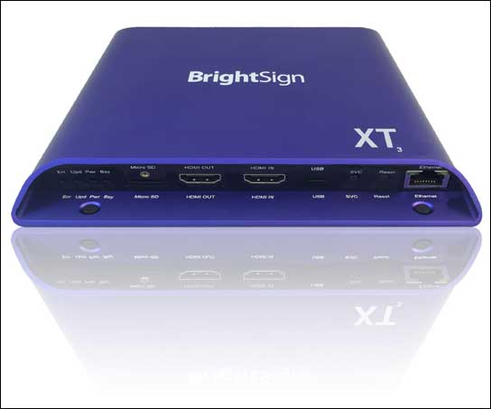 Produktlinie BrightSign XT: Zwei Modelle, State-of-the-Art