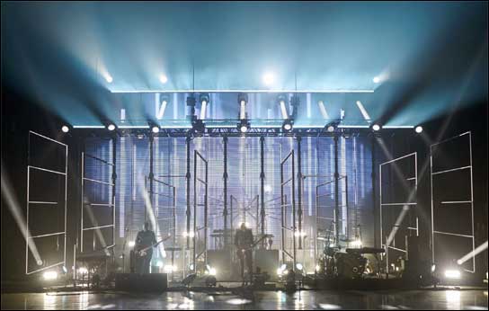 Sigur Rós im Lichtdesign von Bruno Poet