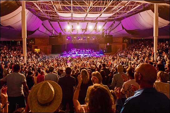 Endlich richtig guter Sound: Benedict Music Tent in Aspen, Colorado.