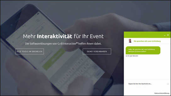 Die neue Seite ist online: G + B Interactive