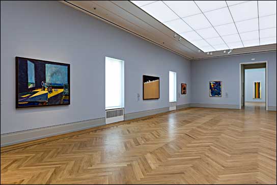 "Von Hopper bis Rothko. Amerikas Weg in die Moderne", Museum Barberini,  (Foto: Helge Mundt / Museum Barberini / VG BILD-KUNST).