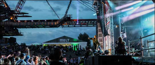 Viel Licht von Robe: Das MELT Festival in Gräfenhainichen 2017 (Alle Fotos: Carsten Jäckel).