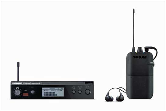 PSM 300 Stereo-In-Ear-Monitoring-System mit SE112-Sound-Isolation-Ohrhörer