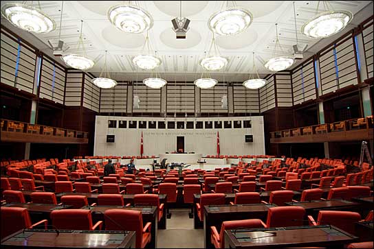 Die Große Nationalversammlung in Ankara (Foto: Salzbrenner Stagetec Audio Video Mediensysteme GmbH)