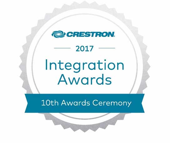 Er wird zum zehnten Mal und in acht Kategorien vergeben: der Crestron Integration Award