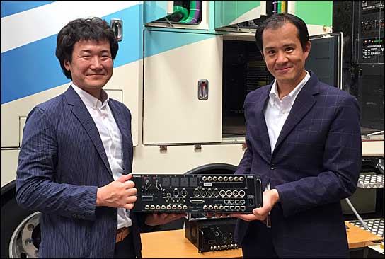 Mr. Otomi, CEO Express Co, Ltd mit Toshiki Kawakita, Riedel Sales Manager Japan