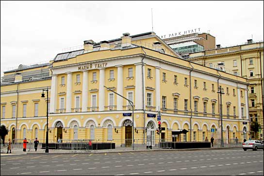 Im Frühling 2017 wieder eröffnet: Das Maly-Theater in Moskau 